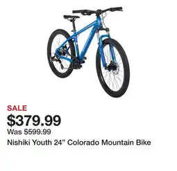 Dick's Sporting Goods Nishiki Youth 24 Colorado Mountain Bike offer