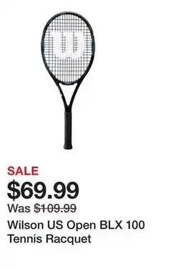 Dick's Sporting Goods Wilson US Open BLX 100 Tennis Racquet offer
