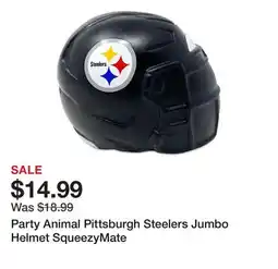 Dick's Sporting Goods Party Animal Pittsburgh Steelers Jumbo Helmet SqueezyMate offer