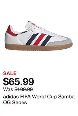 Dick's Sporting Goods adidas FIFA World Cup Samba OG Shoes offer