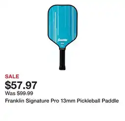 Dick's Sporting Goods Franklin Signature Pro 13mm Pickleball Paddle offer