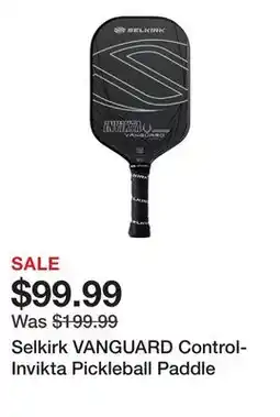 Dick's Sporting Goods Selkirk VANGUARD Control- Invikta Pickleball Paddle offer