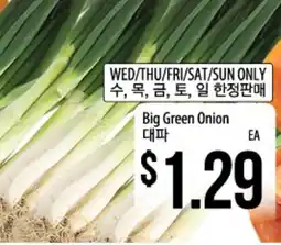 Hmart Big Green Onion offer