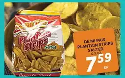 El Paso Grande DE MI PAIS PLANTAIN STRIPS SALTED offer