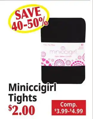 Ocean State Job Lot Miniccigirl Tights offer