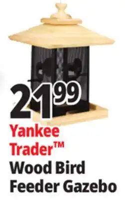 Ocean State Job Lot Yankee Trader Wood Bird Feeder Gazebo offer