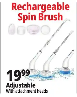 Ocean State Job Lot Rechargeable Spin Brush offer