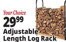Ocean State Job Lot Adjustable Length Log Rack offer