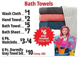 Ocean State Job Lot Bath Towels offer