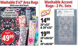 Ocean State Job Lot Washable Area Rugs offer