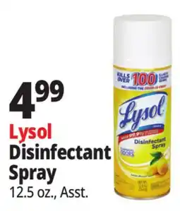 Ocean State Job Lot Lysol Disinfectant Spray offer