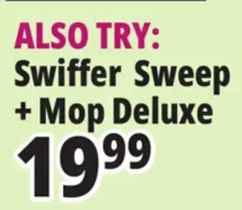 Ocean State Job Lot Swiffer Sweep + Mop Deluxe offer
