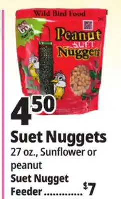 Ocean State Job Lot Suet Nuggets offer