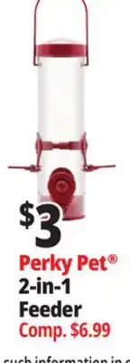 Ocean State Job Lot Tube Bird Feeder offer