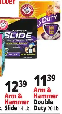 Ocean State Job Lot Arm & Hammer Slide Multi-Cat Clumping Litter 14lbs offer