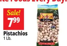 Ocean State Job Lot Setton Dry Roasted & Salted Pistachios 16 oz offer