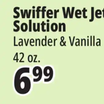 Ocean State Job Lot Swiffer Wet Jet Solution offer