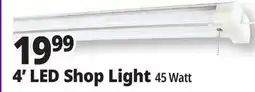 Ocean State Job Lot ZGB 45W LED Shop Light 4' offer