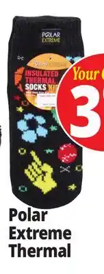 Ocean State Job Lot Polar Extreme Boys Insulated Thermal Socks offer