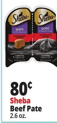 Ocean State Job Lot Sheba Beef Pate offer