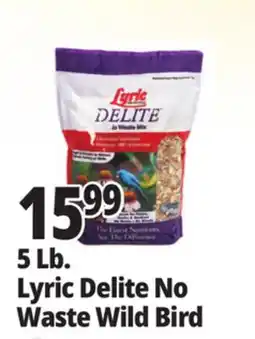 Ocean State Job Lot Lyric Delite No Waste Mix Bird Seed 5 lbs offer