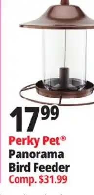 Ocean State Job Lot Perky Pet Panorama Wild Bird Feeder offer
