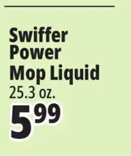 Ocean State Job Lot Swiffer Power Mop Fresh Floor Cleaner Refill 25.3 oz offer