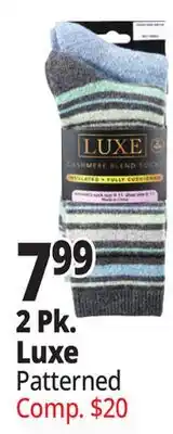 Ocean State Job Lot Luxe Women's Cashmere Blend Insulated Socks offer