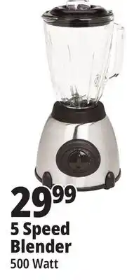 Ocean State Job Lot MAGIC blend 5 Speed Table Blender offer
