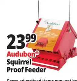 Ocean State Job Lot Audubon Weight Activated Mini Absolute Squirrel Proof Feeder offer