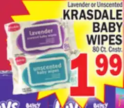 C Town KRASDALE BABY WIPES offer
