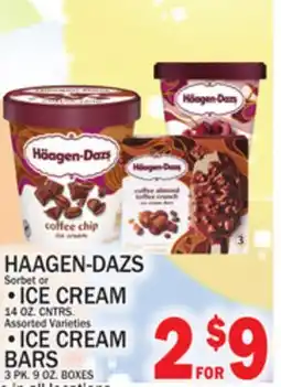 C Town HAAGEN-DAZS Sorbet or Ice Cream offer
