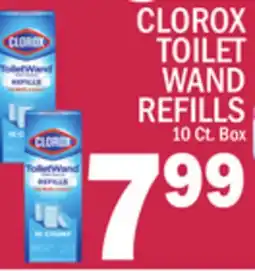C Town CLOROX TOILET WAND REFILLS offer