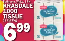 C Town KRASDALE 1000 TISSUE offer