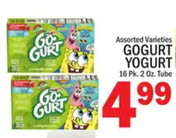 C Town GOGURT YOGURT offer