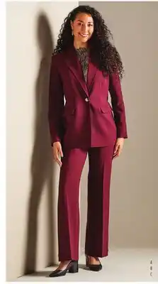 Boscov's DKNY One-Button Pocket Jacket offer
