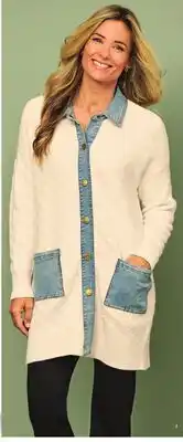 Boscov's Cable Cardigan offer