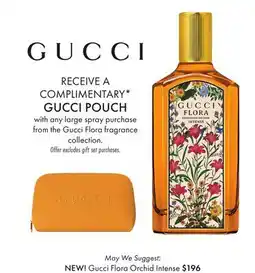 Boscov's Gucci Flora Orchid Intense offer