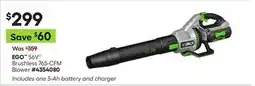 Lowe's 56V Brushless 765-CFM Blower offer