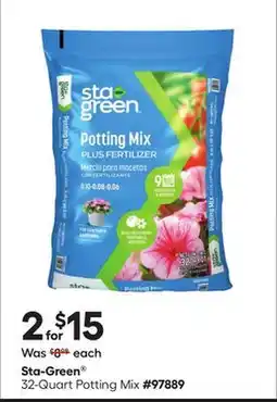 Lowe's 32-Quart Potting Mix offer