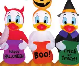 Lowe's 4.9-ft Freestanding Lighted Donald Duck Trick or treat Inflatable offer