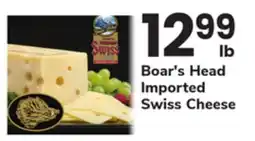 ACME Boar's Head Imported Swiss Cheese offer