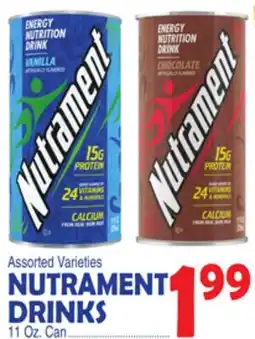 Bravo Supermarkets NUTRAMENT DRINKS offer