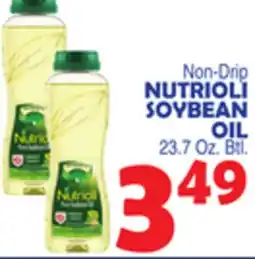 Bravo Supermarkets NUTRIOLI SOYBEAN OIL offer