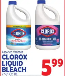 Bravo Supermarkets CLOROX LIQUID BLEACH offer