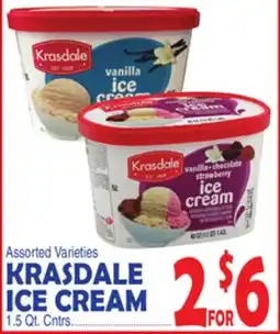 Bravo Supermarkets KRASDALE ICE CREAM offer