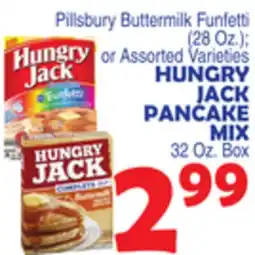 Bravo Supermarkets HUNGRY JACK PANCAKE MIX offer