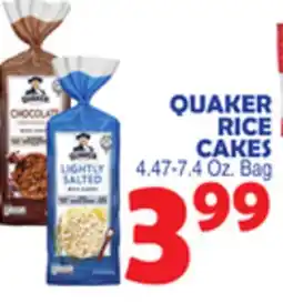 Bravo Supermarkets QUAKER RICE CAKES offer