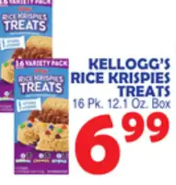 Bravo Supermarkets KELLOGG'S RICE KRISPIES TREATS offer