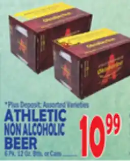 Bravo Supermarkets ATHLETIC NON ALCOHOLIC BEER offer